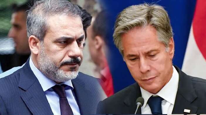 Bakan Fidan ABD'li mevkidaşı Blinken ile görüştü