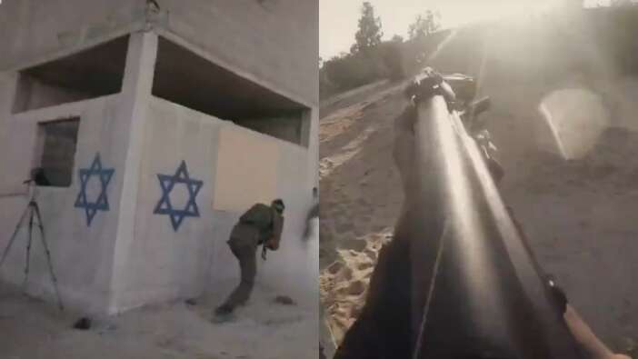 Hamas görüntüleri yayınladı! İşte İsrail'e düzenlenen "Aksa Tufanı" operasyonu böyle başladı