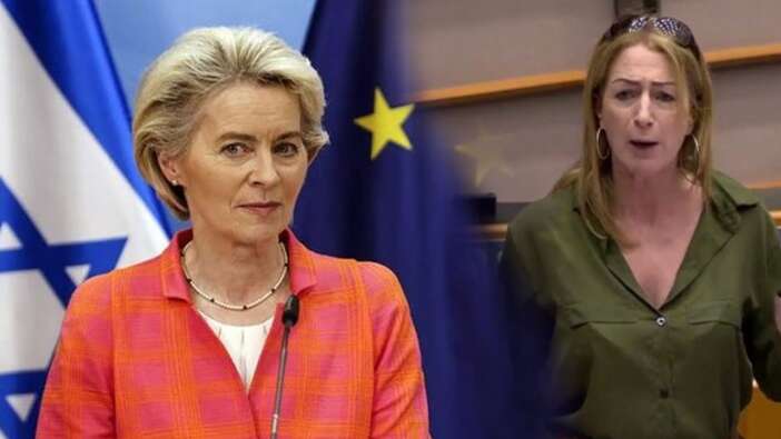 AP milletvekili Daly'den Leyen'e sert 'İsrail' tepkisi: Çeneni kapat!
