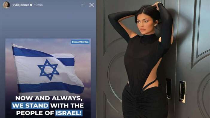 Kylie Jenner'dan İsrail'e destek paylaşımı! Önce yazdı, sonra sildi