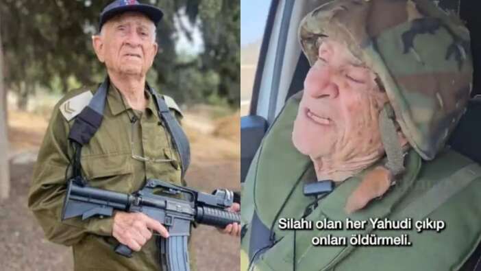Alayı katil bunların! 95 yaşındaki Siyonist Müslümanlara nefret kustu: Soykırım çağrısı yaptı