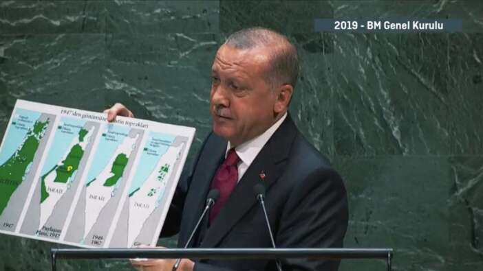 Cumhurbaşkanı Erdoğan'dan 'Bağımsız Filistin' çağrısı! 2019 BM Genel Kurul konuşmasını paylaştı