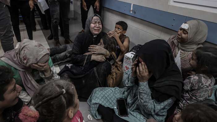 İsrail'in Gazze'de hastaneye saldırısı sonrası dörtlü zirve iptal edildi!