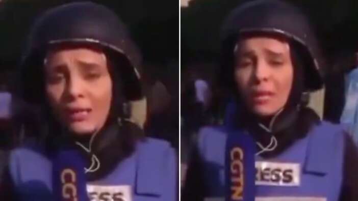 İsrail zulmü Çin Devlet Televizyonu'nda! Muhabir gözyaşlarına boğuldu: Kafası olmayan çocuklar var..