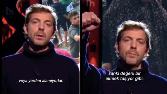 Hollandalı aktör, ülkesinin Filistin’e tavrını canlı yayında işte böyle eleştirdi!