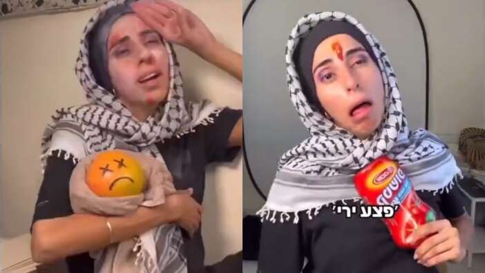 Bunlar insan falan değil! İsrailli sosyal medya fenomeni ölen Filistinli bebek ve kadınlarla dalga geçti