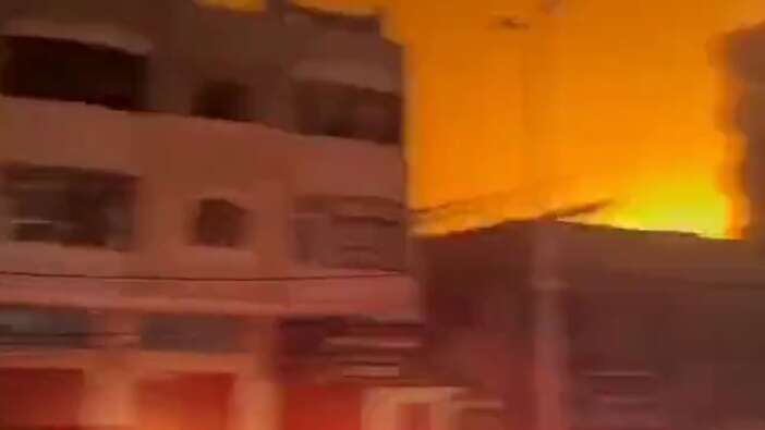 Kıyamet Gecesi! İsrail saldırıları şiddetlendi! Gazze yoğun ateş altında!
