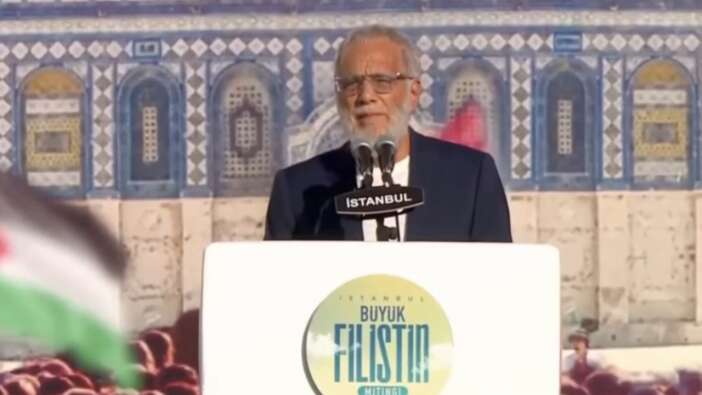 Yusuf İslam'dan Büyük Filistin Mitingi'nde Gazzeli çocuklar için şarkı