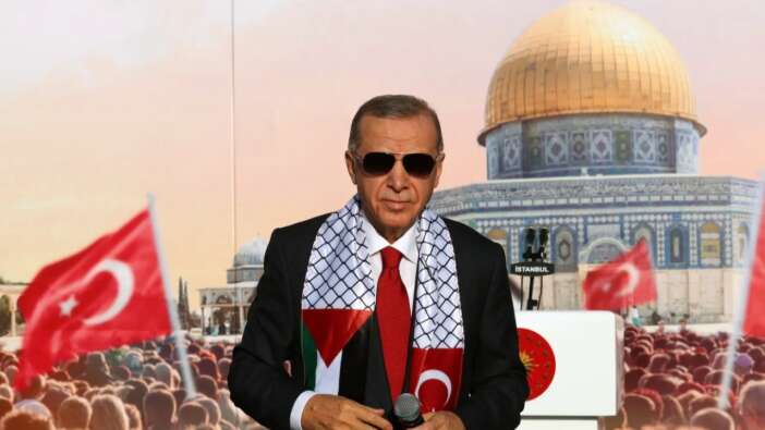 Cumhurbaşkanı Erdoğan'ın Büyük Filistin Mitingi dünya basınında! "Erdoğan, İsrail'i kızdırdı"