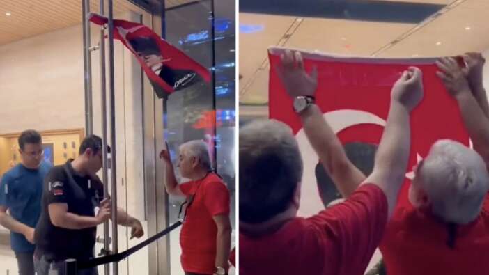 Cumhuriyetin 100. yıl dönümünde bayrak asmayan Apple mağazasına tepki! Ekşi Sözlük sahip çıktı...