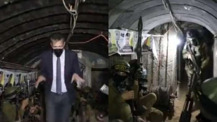Kudüs Tugayları'nın Gazze'deki tünelleri böyle görüntülendi!