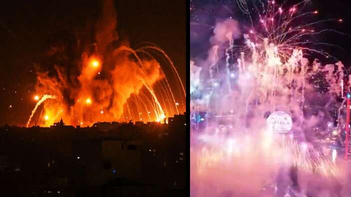 Suudi Arabistan'da düzenlenen Riyad Festivali Gazze'deki bombalalara rağmen başladı! Gazze'ye sessiz kalan Ronaldo bile festivale katıldı!
