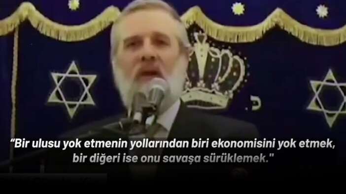 İsrailli Hahamdan kan donduran cümleler! Saldırılar bu yüzden caniymiş!