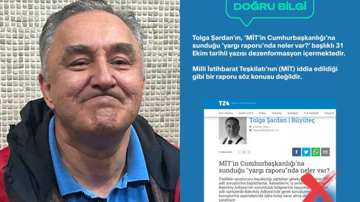 Mit'in böyle bir raporu ve görevi yoktur yazmıştık! İletişim Başkanlığı doğruladı
