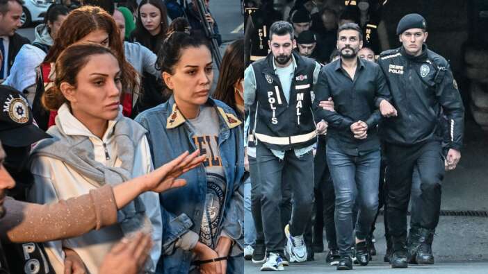 Dilan ve Engin Polat ile birlikte ifadeleri tamamlanan 18 kişi Adliyeye sevk edildi