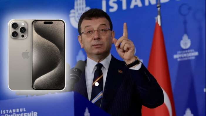 AK Parti Ankara Milletvekili Osman Gökçek: "Ekrem İmamoğlu delegelere imza karşılığı iPhone 15 hediye etti."
