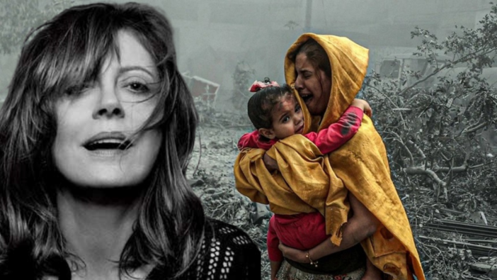 Hollywood'un yıldız isimlerinden Susan Sarandon'dan İsrail'in Gazze'deki katliamına tepki! Müslüman sanatçılara örnek olacak hareket