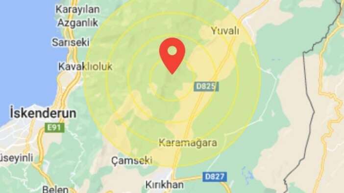Hatay'da yer yerinden oynadı! Deprem anının güvenlik kamerasına yansıyan görüntüleri ortaya çıktı