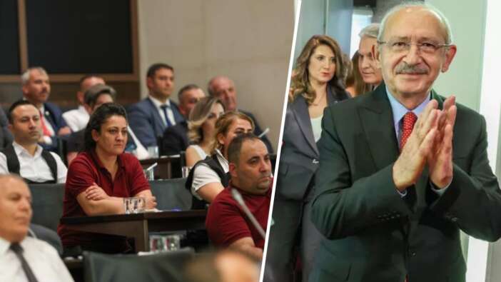 CHP genel merkezi personeliyle vedalaşan Kılıçdaroğlu'ndan dikkat çeken mesaj: Şimdilik hoşça kalın!