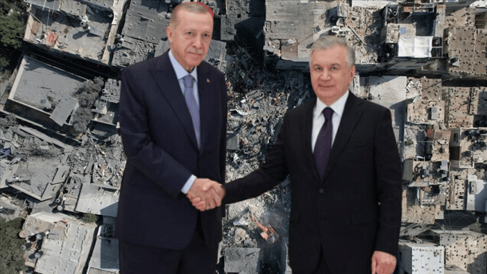 Cumhurbaşkanı Recep Tayyip Erdoğan, Özbekistan'dan tüm dünyaya çağrı yaptı!