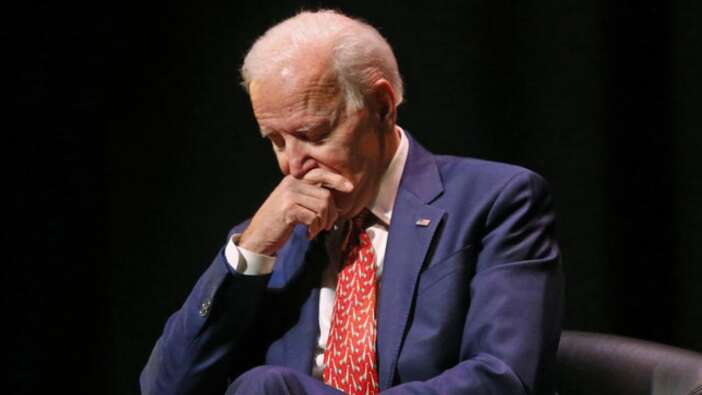 ABD Başkanı Biden neye uğradığını şaşırdı! Protestocuya bakın ne oldu!