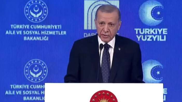 Erdoğan'dan Darülaceze Sosyal Hizmet Şehri açılışında Netanyahu'ya sert tepki!  "Gidicisin! Gidici..."