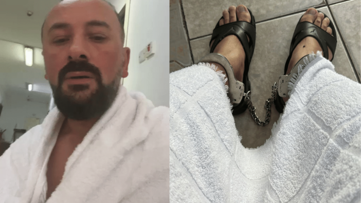 Hafız Mustafa Efe Kabe'de Filistin ve Gazze'ye dua ettiği için gözaltına alındı!