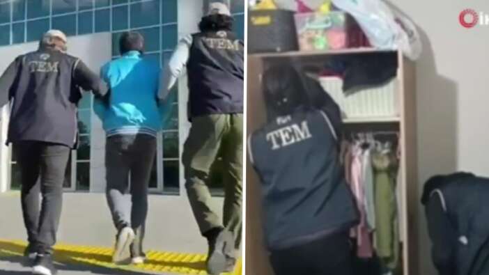 Sözde üst düzey sorumlu DEAŞ üyesi yakalandı! İşte o anlar...