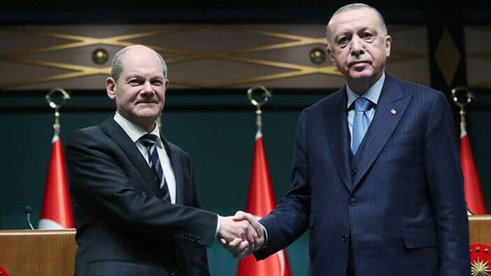 Recep Tayyip Erdoğan - Olaf Scholz zirvesi öncesi Bloomberg'den algı haberi!