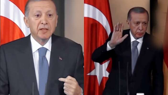 Cumhurbaşkanı Erdoğan'ın Almanya Başbakanı'na çektiği ayarı Kurtlar vadisine uyarladılar: Kestane yaptı, çizdi gitti...