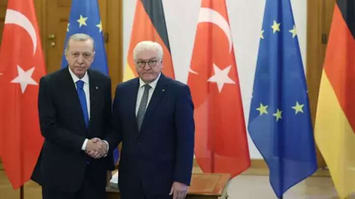 Cumhurbaşkanı Erdoğan'dan Almanya'da kritik temaslar: 'Derhal ateşkes sağlanmalı'