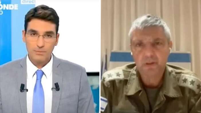 İsrail ordu sözcüsüne "Hamas gibi davranıyorsunuz" diyen Fransız sunucu kovuldu!