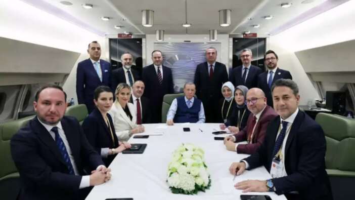 Cumhurbaşkanı Erdoğan'dan Cezayir dönüşü Netanyahu için sert sözler: Pılını pırtısını toparlayıp, buradan çekilecek"