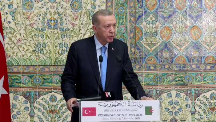 Cumhurbaşkanı Erdoğan'dan Cezayir'de Gazze mesajı: Başkenti Doğu Kudüs olan bir Filistin artık kaçınılmazdır