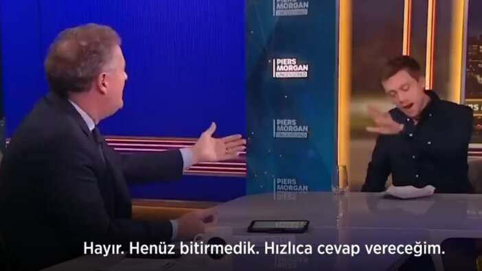 İsrail destekçisi Piers Morgan'a canlı yayında bir tokat daha! Gazeteci Owen Jones o sözlere cevap...