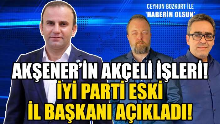 İYİ PARTİ'Lİ İSİMDEN BOMBA İFŞALAR! 'PARTİ FETÖ TALİMATIYLA KURULDU, LİSTELERİ FETÖ YAPTI!'