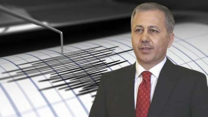 Bakan Yerlikaya deprem sonrası son durumu paylaştı!