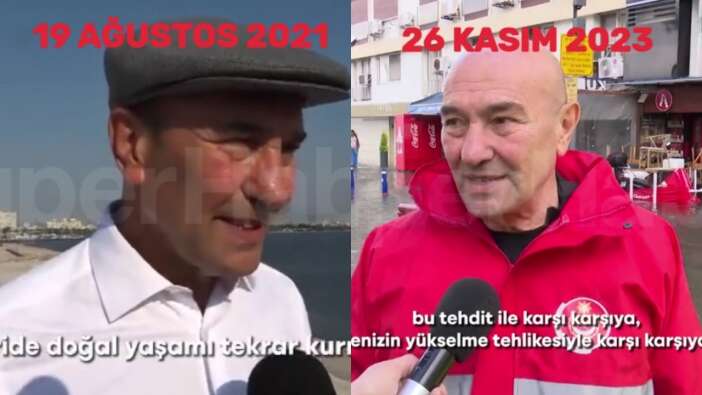 Tunç Soyer, 2021 yılında Mavişehir'in su basma problemini 37 milyon TL harcayıp "Çözdük" demişti: Bugün suçu küresel ısınmaya attı