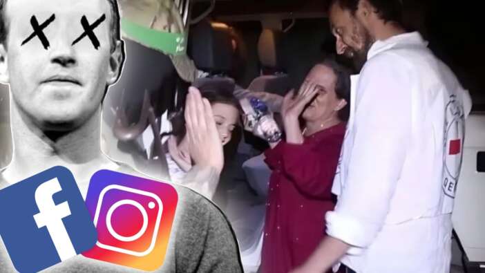 Meta, Siyonist propagandaya devam ediyor: Hamas'ın esirleri serbest bıraktığı görüntüler Facebook ve Instagram'dan kaldırıldı