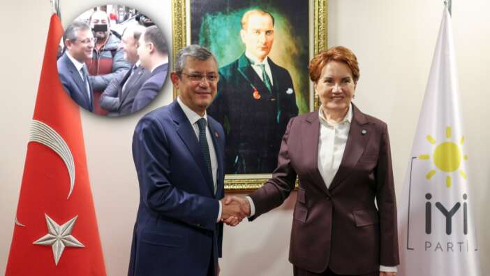Özgür Özel, ittifak için İYİ Parti'nin kapısını çaldı! Gülücüklerle karşılandı...