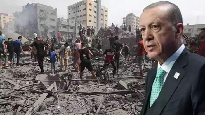 Cumhurbaşkanı Recep Tayyip Erdoğan'dan tüm dünyaya Filistin mesajı!