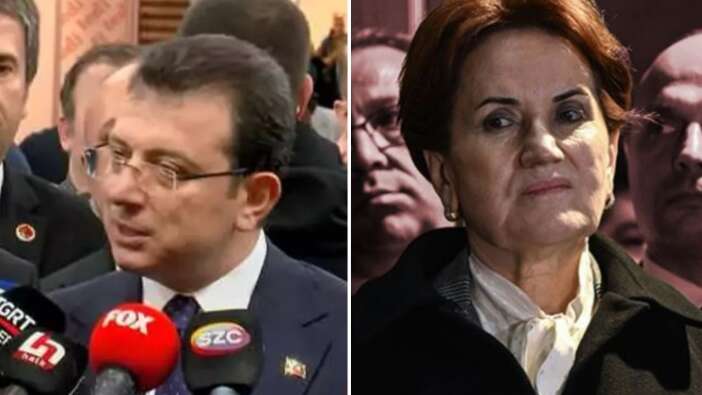 Akşener'in 'ulaşım' eleştirisine İmamoğlu'ndan ilginç cevap: Ben üstüme alınmadım!