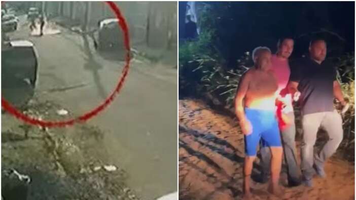 Sokak ortasında kan donduran olay! Komşusunun üzerine benzin döküp diri diri yaktı!