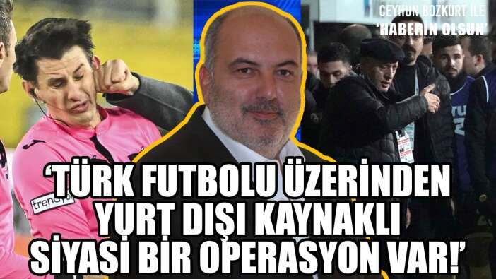 HAKEM DÖVÜLDÜ, TAKIM SAHADAN ÇEKİLDİ! KAAN ARK: YURT DIŞI KAYNAKLI SİYASİ BİR OPERASYON VAR!