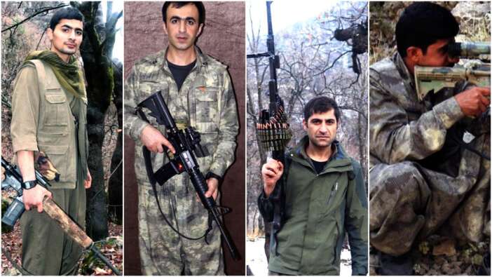 Irak'ın kuzeyinde 12 askerimizi şehit eden teröristlerin silah ve teçhizatları ABD menşeli çıktı!