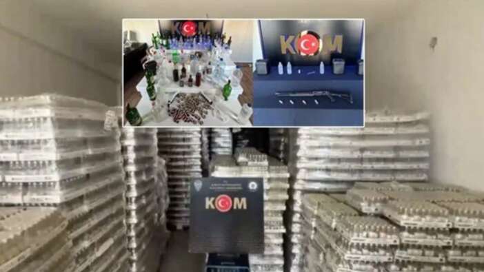 Yılbaşında zehirleyeceklerdi! 81 ilde sahte içki operasyonu: 187 ton alkole el konuldu!