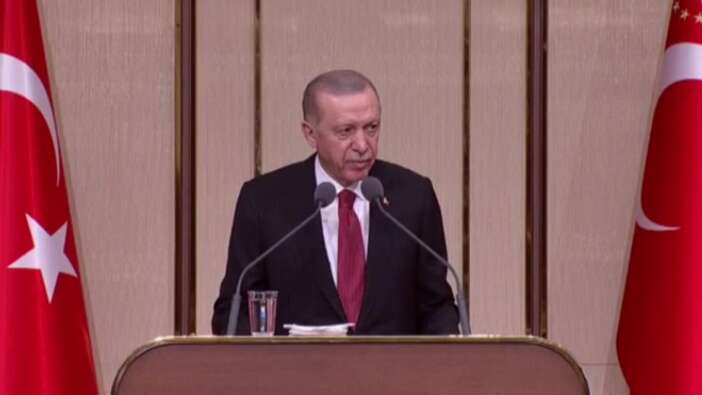 Cumhurbaşkanı Erdoğan'dan asgari ücret mesajı! ''Çalışanlarımızı enflasyona ezdirmedik, sözümüze sadık kaldık''
