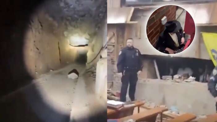 Yahudilerin New York'taki gizli tünelleri ortaya çıktı! Sinagogun altında hayrete düşüren görüntü
