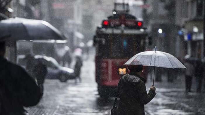 Kuvvetli yağış, fırtına ve kar...Meteorolojiden 9 il için sarı kodlu uyarı!