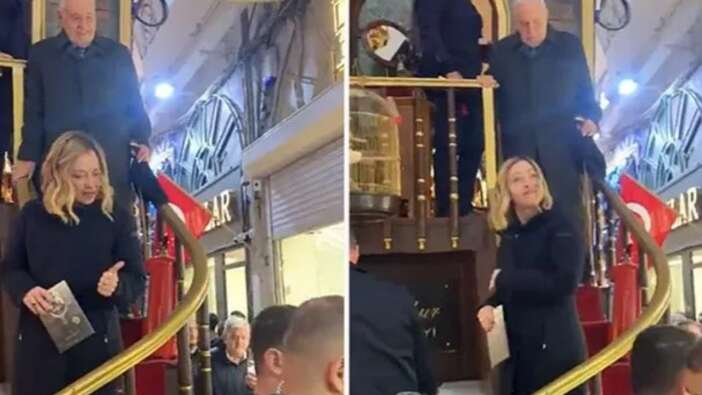 İtalya Başbakanı Meloni'yi Kapalıçarşı'da gezdiren İlber Ortaylı: Hiç dokunmadığını fark ettim!